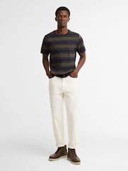 Barbour® Blue Tartham Tailored Stripe T-Shirt - Image 2 of 4