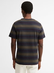 Barbour® Blue Tartham Tailored Stripe T-Shirt - Image 3 of 4