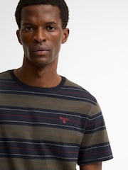 Barbour® Blue Tartham Tailored Stripe T-Shirt - Image 4 of 4