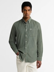 Barbour® Green Ramsey Tailored Cord Shirt - Image 1 of 5