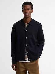 Barbour® Blue Florcombe Knitted Cardigan - Image 1 of 4
