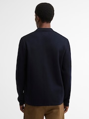 Barbour® Blue Florcombe Knitted Cardigan - Image 2 of 4