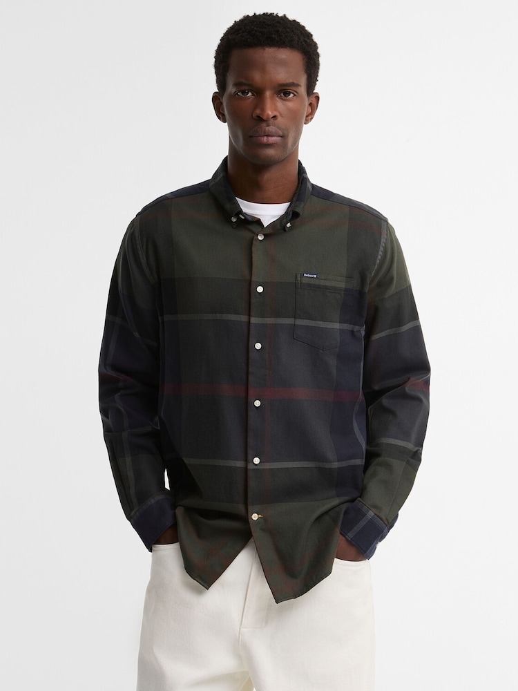 Barbour® Blue Dunoon Tartan Shirt - Image 1 of 4