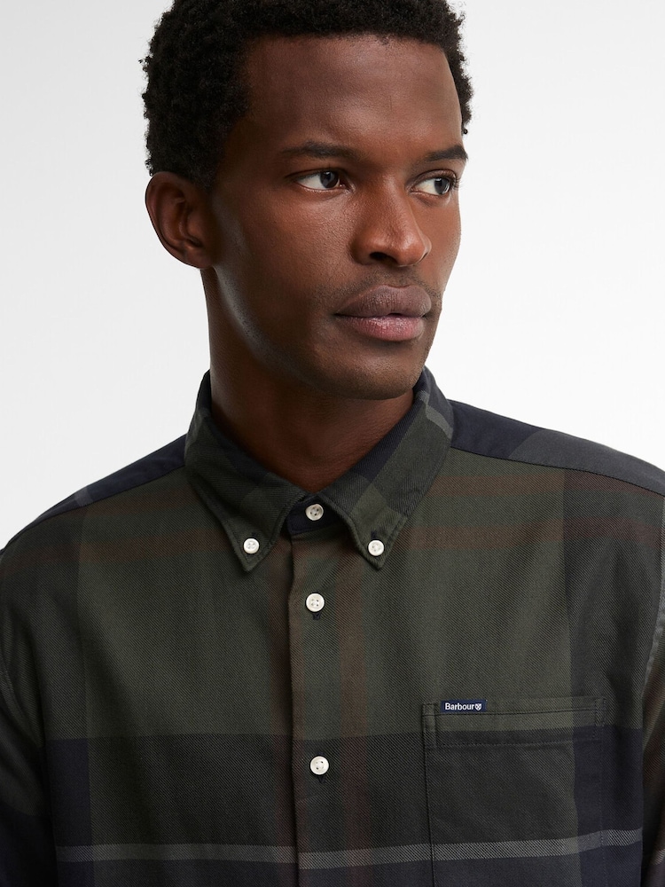 Barbour® Blue Dunoon Tartan Shirt - Image 4 of 4