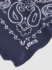 Levi's® Blue Satin Bandana Scarf - Image 2 of 3
