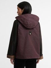 Barbour® Red Carville Wax Jacket - Image 2 of 8