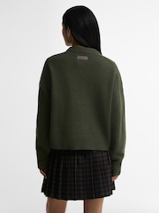 Barbour® Green Ivybridge Knitted Jumper - Image 4 of 5