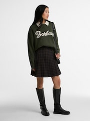 Barbour® Green Ivybridge Knitted Jumper - Image 5 of 5