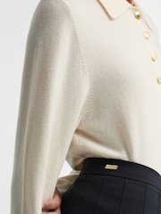Barbour® Blue Delilah Midi Kilt Skirt - Image 6 of 7