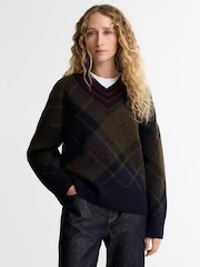 Barbour® Blue Shae Knitted Jumper - Image 1 of 5