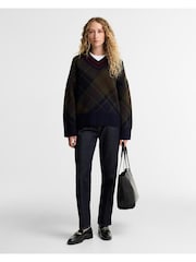 Barbour® Blue Shae Knitted Jumper - Image 2 of 5