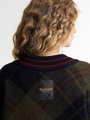 Barbour® Blue Shae Knitted Jumper - Image 5 of 5