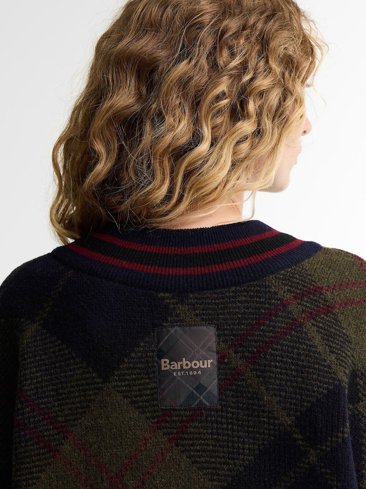 Barbour® Blue Shae Knitted Jumper - Image 5 of 5