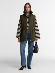 Barbour® Green Tanfield Puffer Jacket - Image 2 of 6