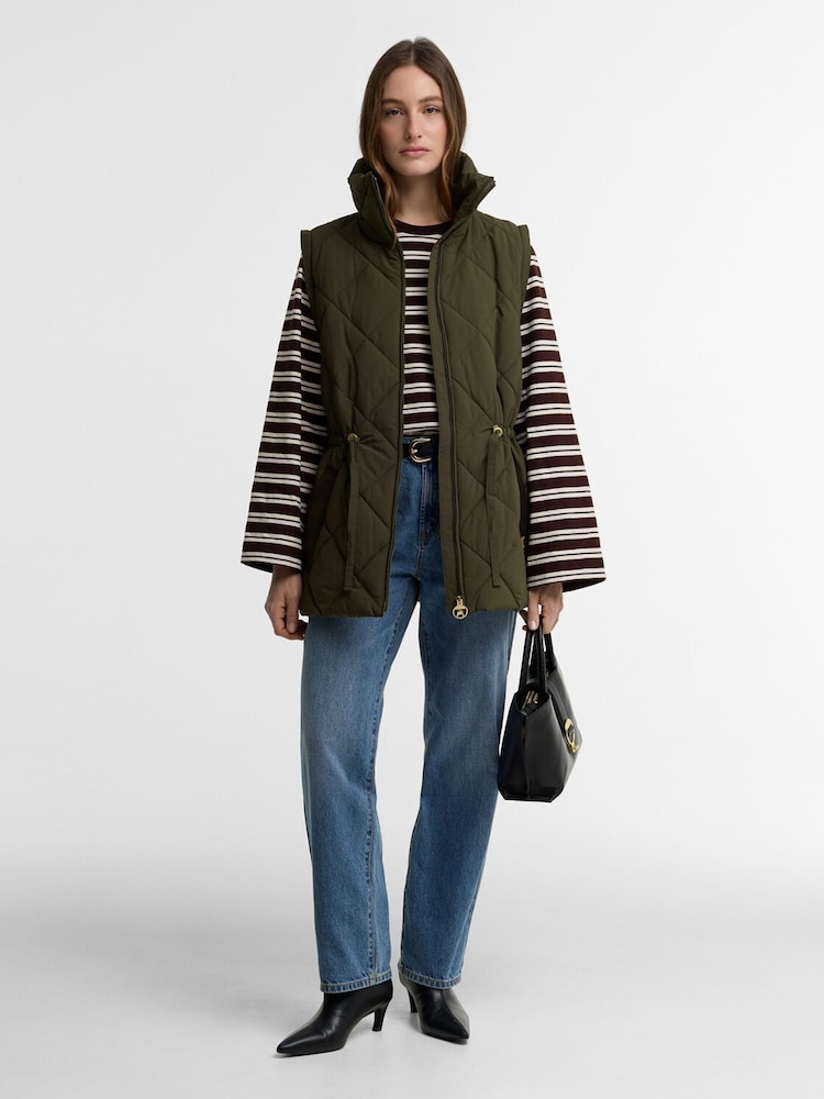 Barbour® Green Tanfield Puffer Jacket - Image 2 of 6