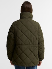 Barbour® Green Tanfield Puffer Jacket - Image 3 of 6
