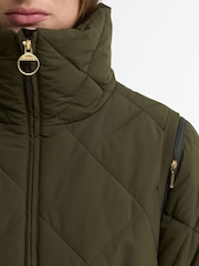 Barbour® Green Tanfield Puffer Jacket - Image 4 of 6