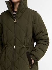 Barbour® Green Tanfield Puffer Jacket - Image 5 of 6