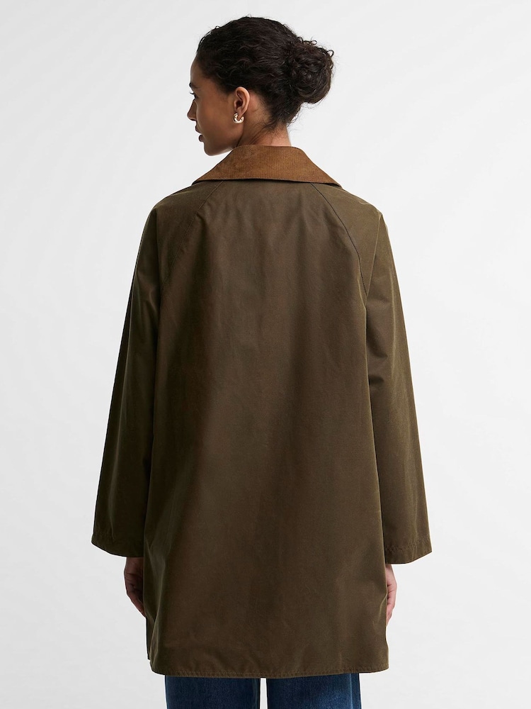 Barbour® Green Icons Modern Beaufort Wax Jacket - Image 2 of 7 Barbour® Green Icons Modern Beaufort Wax Jacket - Image 2 of 7