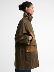 Barbour® Green Icons Modern Beaufort Wax Jacket - Image 4 of 7