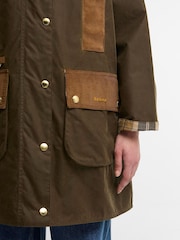 Barbour® Green Icons Modern Beaufort Wax Jacket - Image 6 of 7