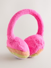 Bright Rainbow Novelty Earmuff - Image 1 of 3