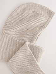 Ecru Cosy Hooded Scarf (3-16yrs) - Image 4 of 4