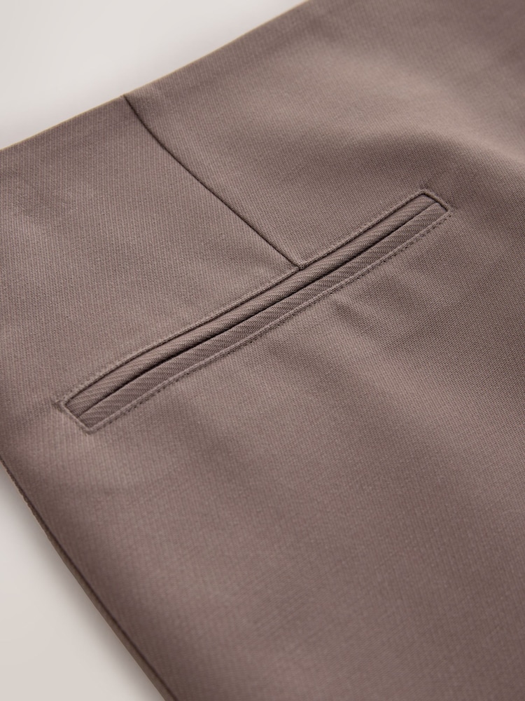 Brown N.Premium Twill Mini Skirt - Image 2 of 3 Brown N.Premium Twill Mini Skirt - Image 2 of 3