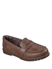 Skechers Brown Chill Lugs Classy Cruiser Penny Loafers - Image 3 of 6