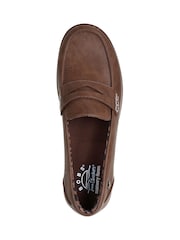 Skechers Brown Chill Lugs Classy Cruiser Penny Loafers - Image 5 of 6