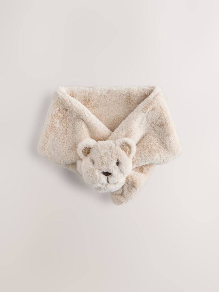Brun bjørn - Novelty Character Scarf (3-10yrs) - Billede 1 af 3 Brun bjørn - Novelty Character Scarf (3-10yrs) - Billede 1 af 3