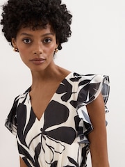 Phase Eight Black Uma Maxi Dress - Image 3 of 6