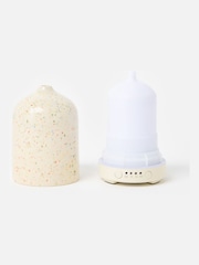 Oliver Bonas Cream Splatter Ceramic Electric Diffuser - Image 3 of 6