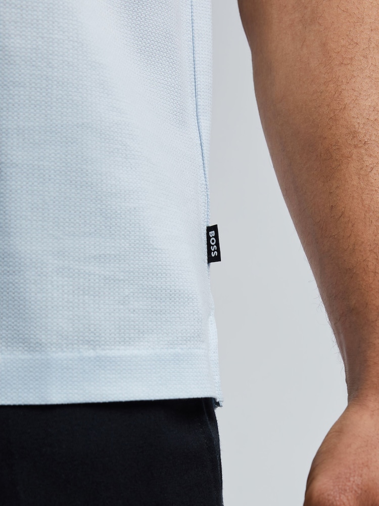 BOSS Blue Regular Fit Polo Shirt - Image 5 of 5 BOSS Blue Regular Fit Polo Shirt - Image 5 of 5