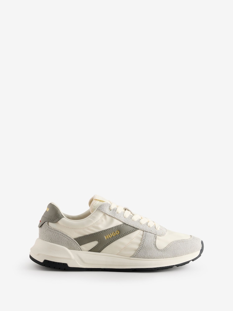 HUGO White Logo Trainers - Image 1 of 1