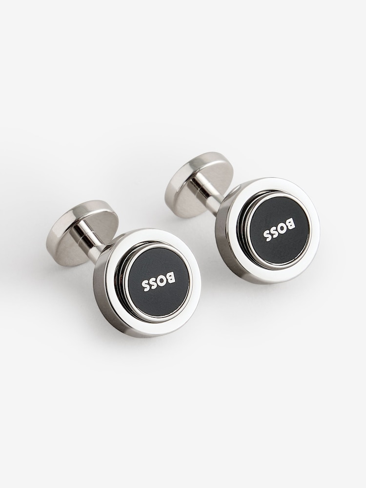 BOSS Logo Cufflinks - Imagen 1 de 2