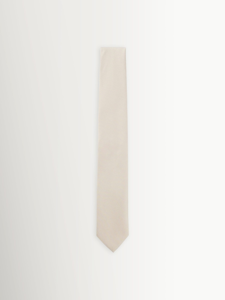 BOSS Natural Formal Wardrobe 7.5cm Tie - Image 3 of 3