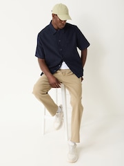 BOSS Blue Lakith Relaxed-Fit Textured Shirt - Image 2 of 5