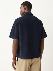 BOSS Blue Lakith Relaxed-Fit Textured Shirt - Image 3 of 5