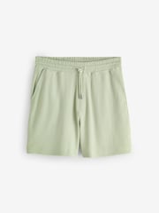 BOSS Green Waffle Relaxed-Fit Logo Shorts - Image 4 of 5