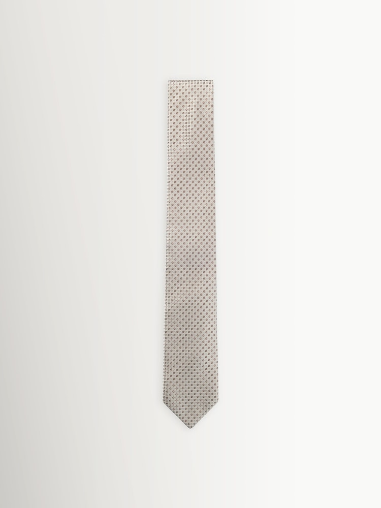 BOSS White Formal Wardrobe 7.5cm Tie - Image 2 of 3