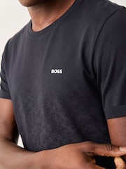 BOSS Black Regular-Fit Logo Tech T-Shirt - Image 3 of 5