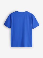 HUGO Blue Nesptee Regular Fit Logo T-Shirt - Image 2 of 2