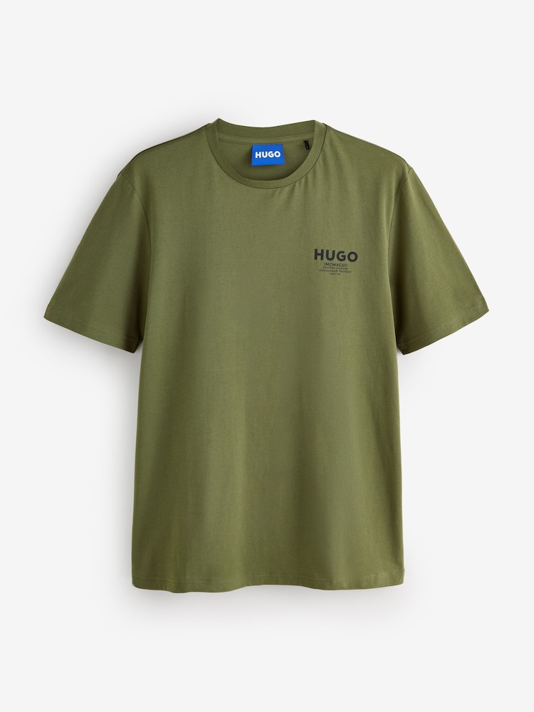 HUGO Green Nesptee Logo T-Shirt - Image 1 of 2 HUGO Green Nesptee Logo T-Shirt - Image 1 of 2