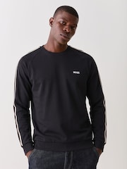 BOSS Black Iconic Regular Fit Logo Sweat Top - Image 1 of 1