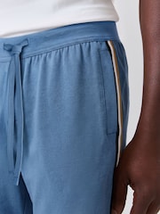 BOSS Slate Blue Unique Logo Shorts - Image 3 of 5