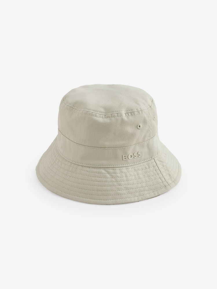 Natural - BOSS Finnian Bucket Hat - Imagen 1 de 1