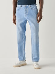 HUGO Blue Jonah Straight Fit Denim Jeans - Image 1 of 5