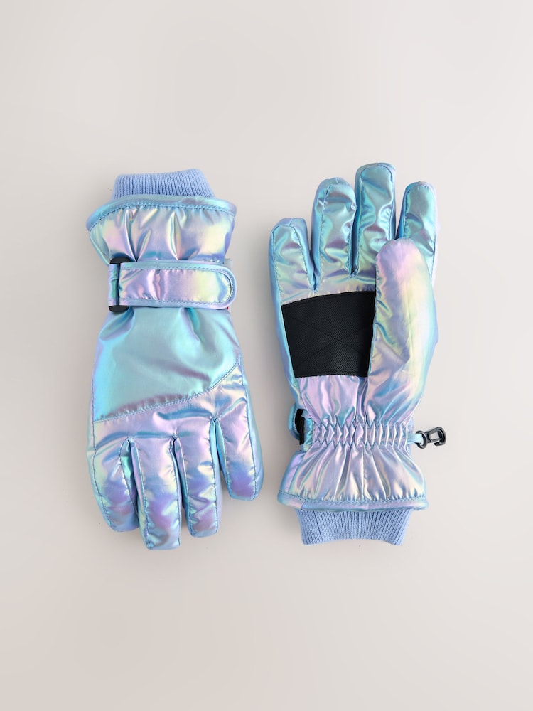 Metallic - Mga Ski Gloves (3-16yrs) - Larawan 1 ng 3