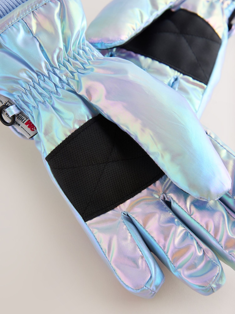 Metallic - Mga Ski Gloves (3-16yrs) - Larawan 2 ng 3